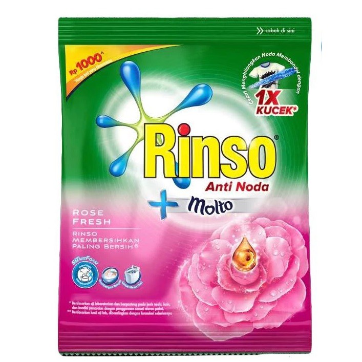 Rinso Detergen All Variant (Renceng Isi 6)