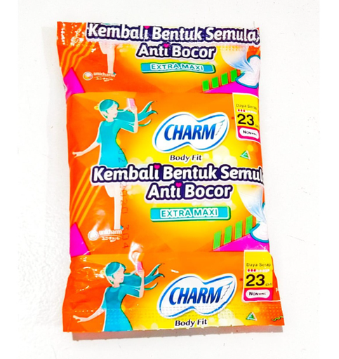 Pembalut Charm (Renceng Isi 10)